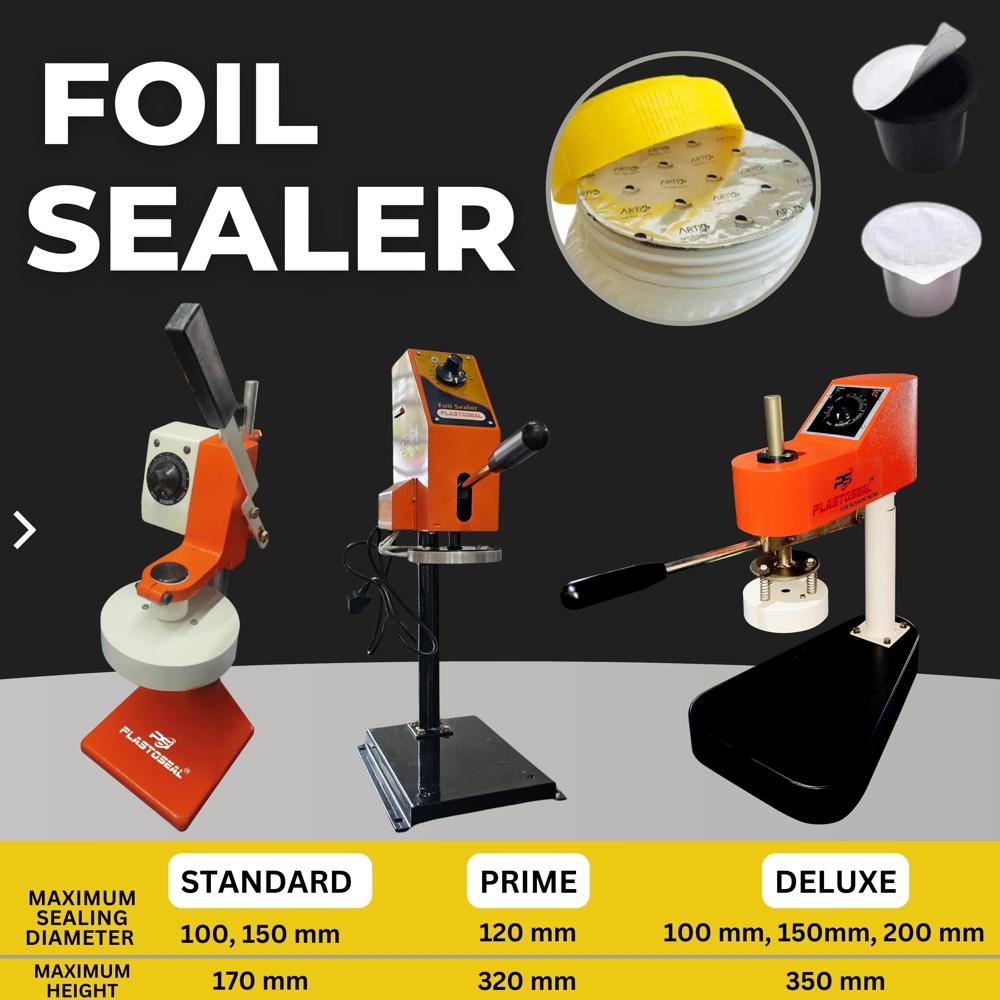 Aluminium Foil Sealing Machine - Application: Industrial