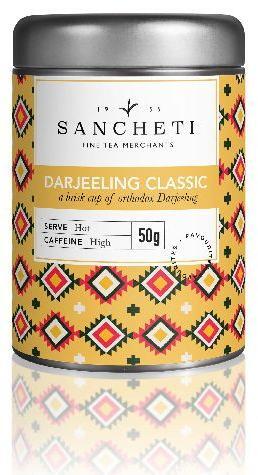 50 Gm Classic Darjeeling Tea - Color: Black