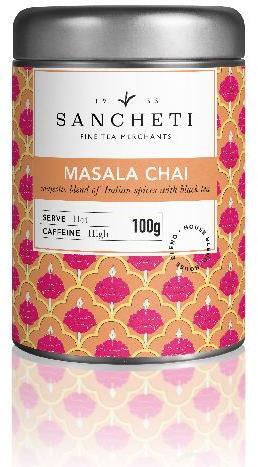 100 Gm Masala Tea - Color: Black