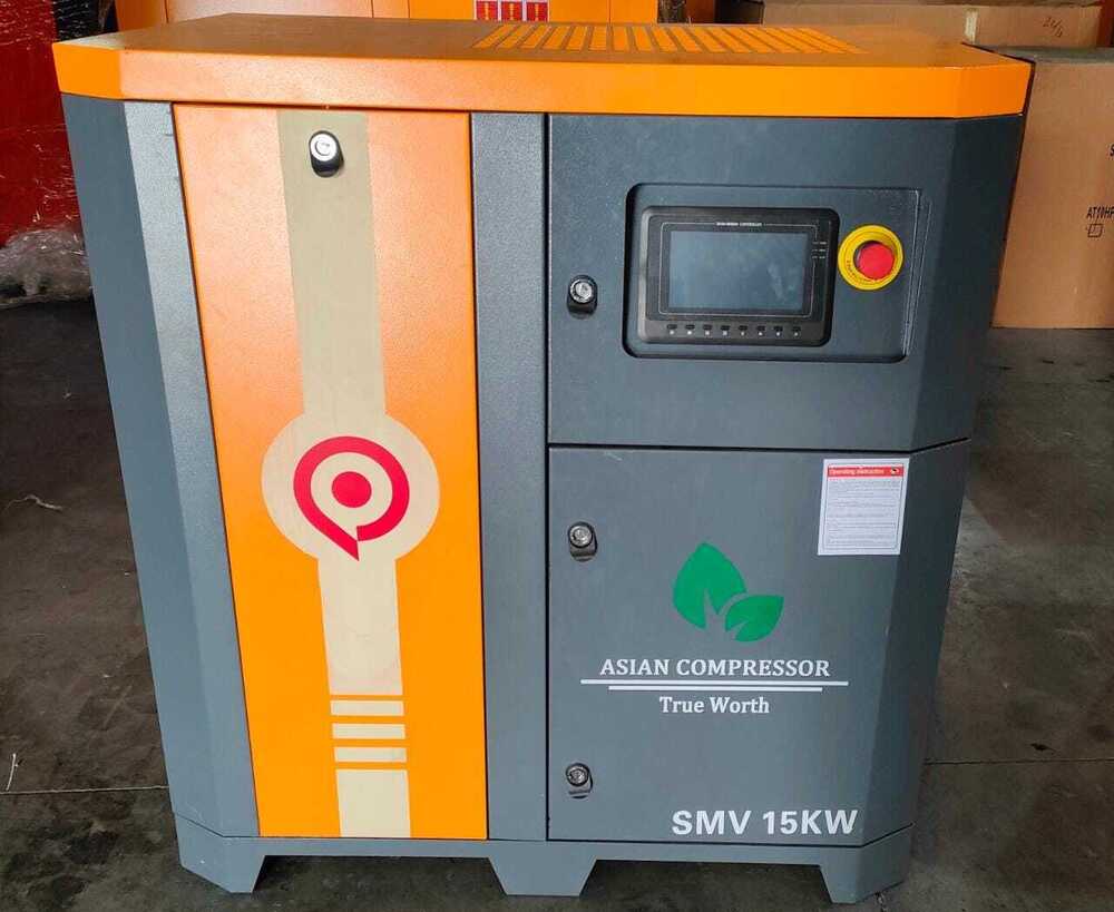 20Hp Asian Screw Compressor - Material: Mild Steel