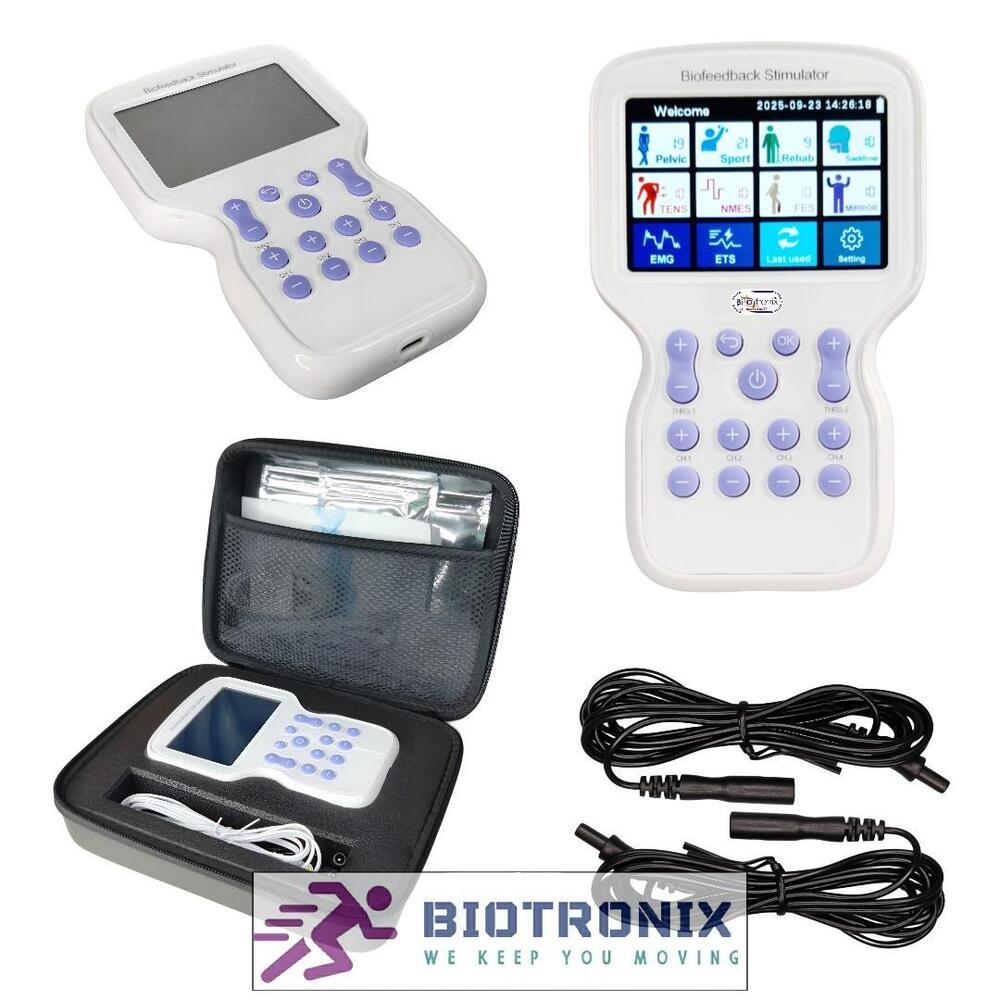 KM-580 Advanced EMG Biofeedback Physiotherapy Equipment with Touch Screen and PC Software