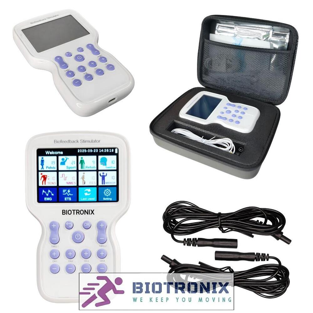 KM-580 Advanced EMG Biofeedback Physiotherapy Equipment with Touch Screen and PC Software