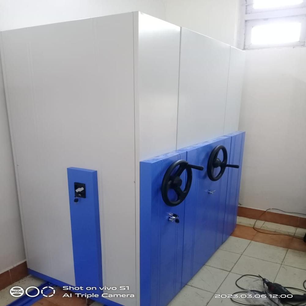 MOBILE STORAGE COMPACTOR RACK