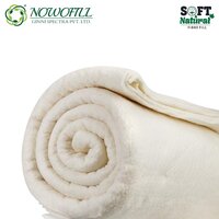 Needle Punchs Cottons Felt For Duvets - Color: White