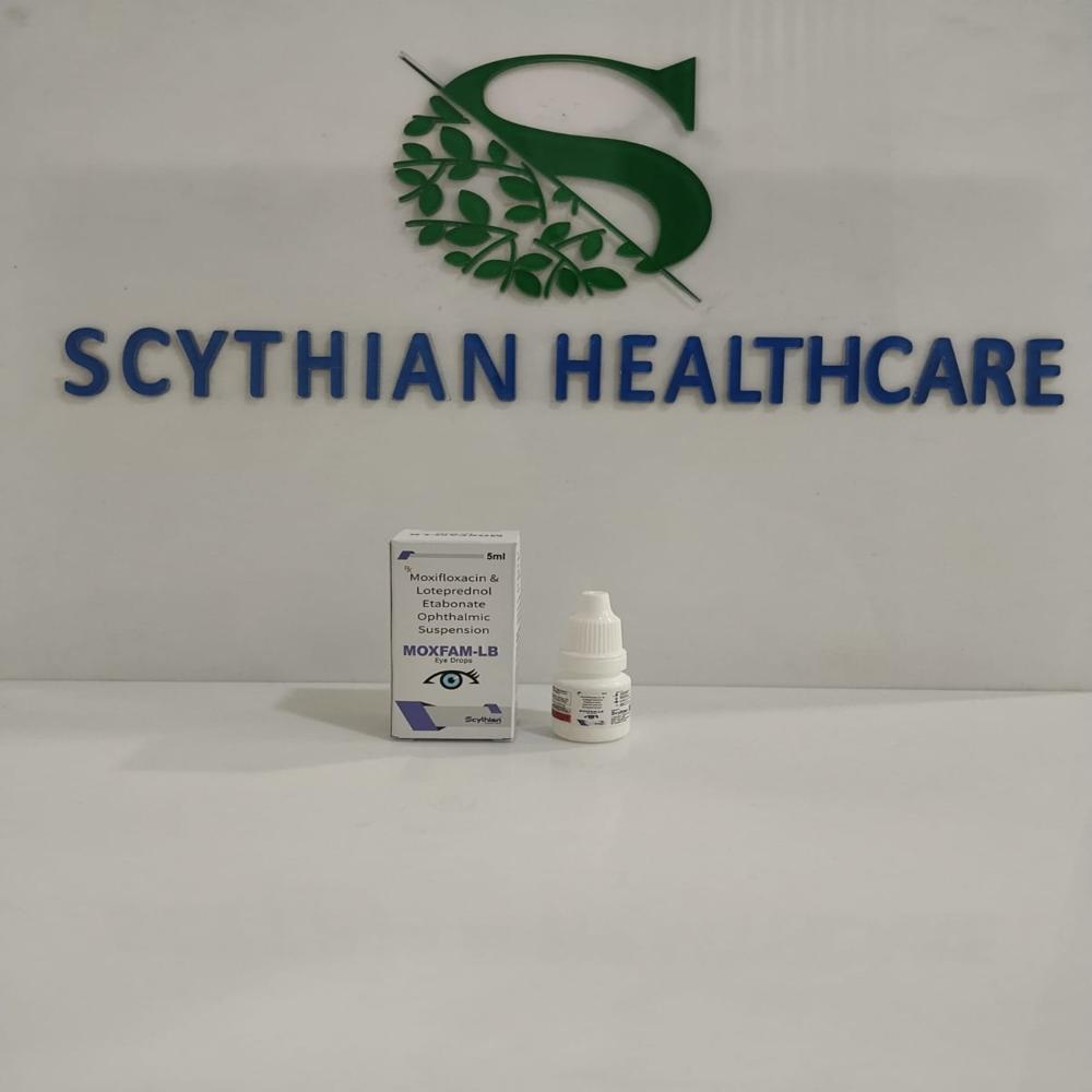  MOXIFLOXACIN HCL 0.5% +  LOTEPREDNOL ETABONATE 0.5% +  BENZALKONIUM CHLORIDE 0.01%  EYE DROP