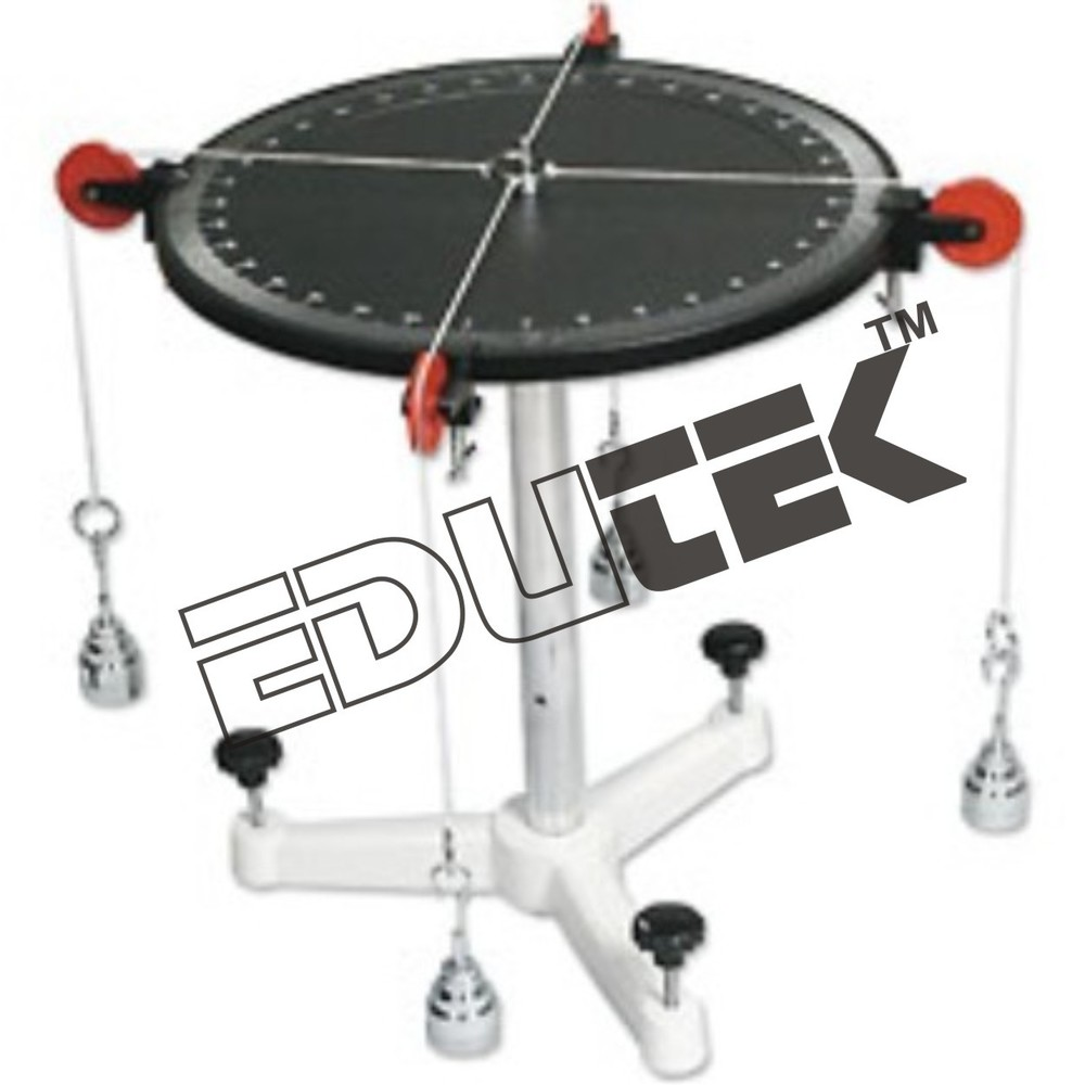 Force Table - Durable Aluminum Frame, 4x6 Feet | Adjustable Height, High Stability