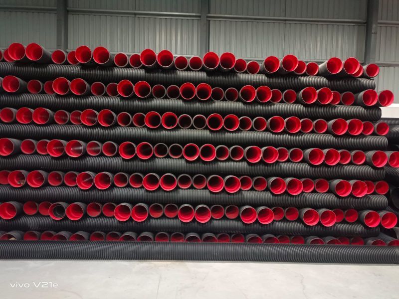 Hdpe Double Wall Corrugated Pipe - Application: Industrial
