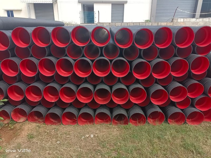 Hdpe Double Wall Corrugated Pipe - Application: Industrial