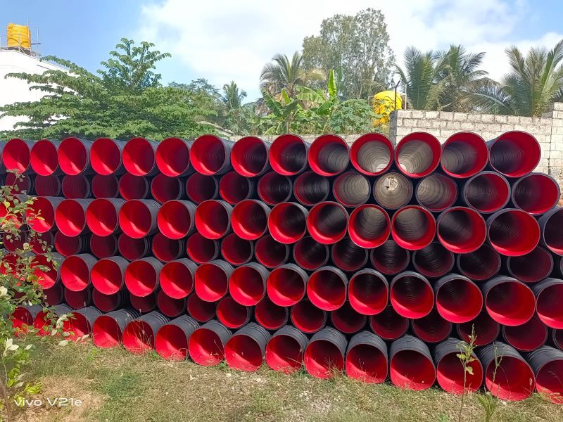 Hdpe Double Wall Corrugated Pipe - Application: Industrial