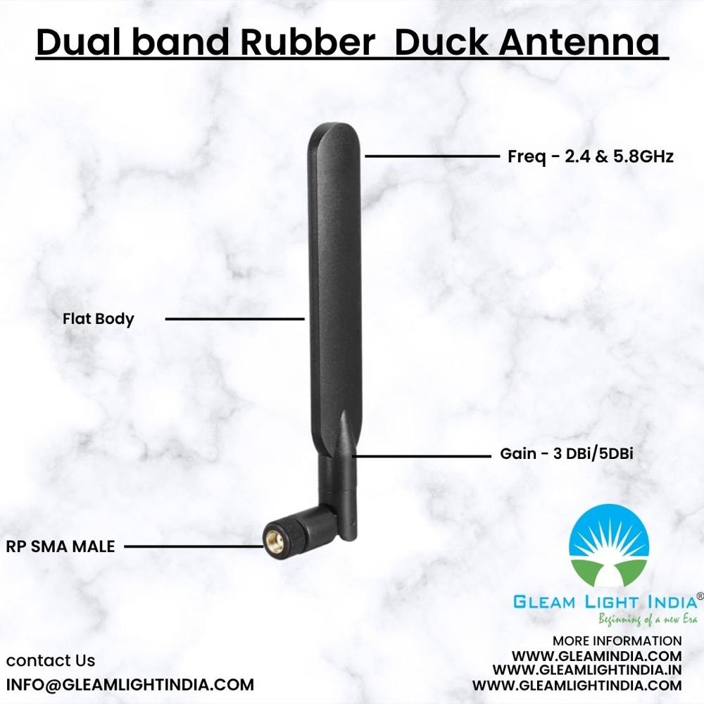 Dual Band Wifi Rubber Duck Antenna