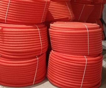 Electrical Conduit Pipe - Color: Red