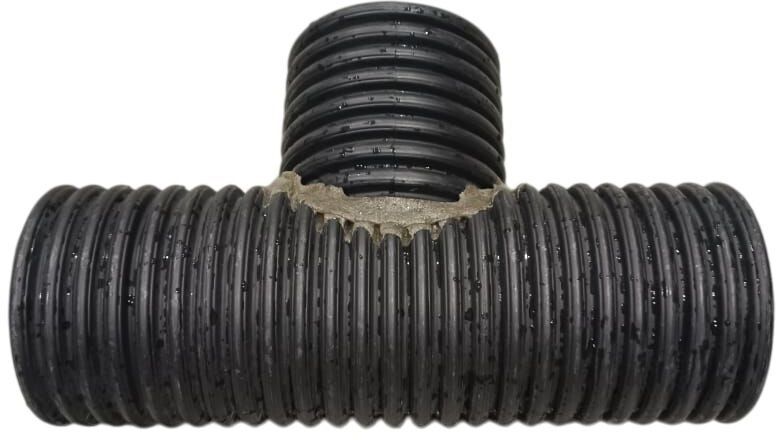 Hdpe Dwc Tee - Color: Black