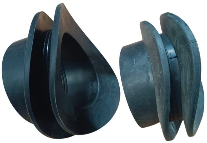 Pipe Rubber Grommet - Color: Black