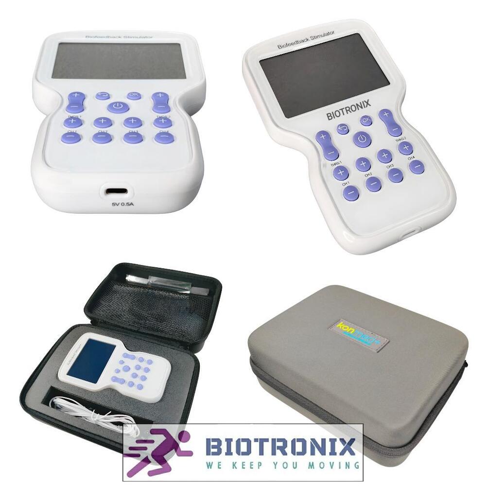 KM-580 EMG Biofeedback and Neuromuscular Stimulation Device for Pelvic and Swallowing Training