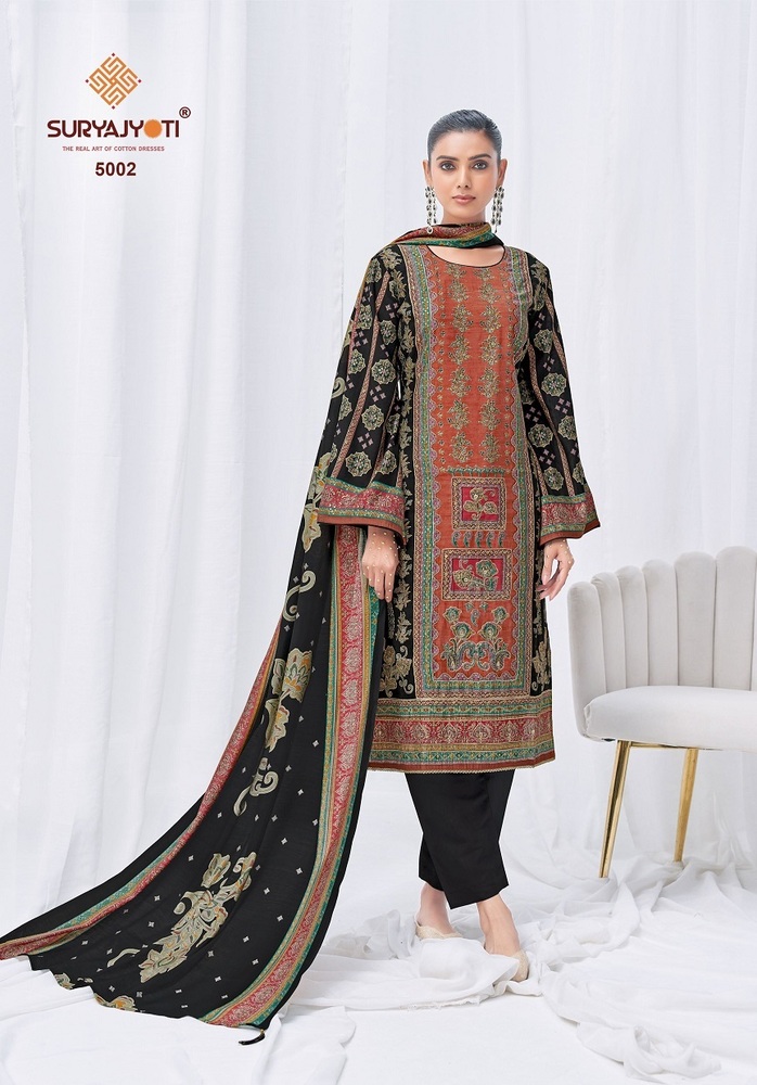 Suryajyoti kanchan Vol-5  Dress Material