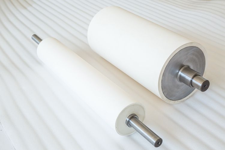 Corona Silicone Rubber Roller(cpp Hygiene Line Roller) - Feature: Good Quality