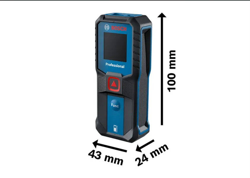 Bosch Glm 30-23 Professional Laser Measure - Color: Black