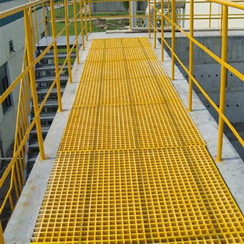 Frp Moulded Grating - Color: Yellow