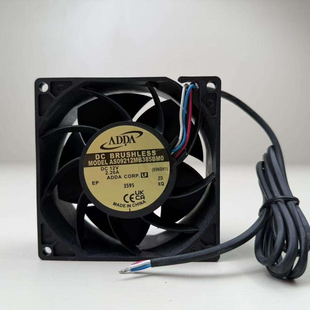 ADDA AS09212MB385BM0 DC12V Inverter Ventilation Fan Support High-Temperature Electric for Cooling 