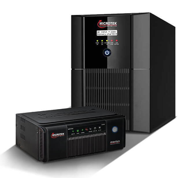 Microtek High-Frequency Online Ups - Color: Black