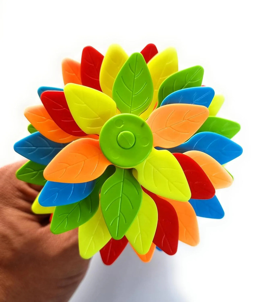 Plastic Flower Toy Stick