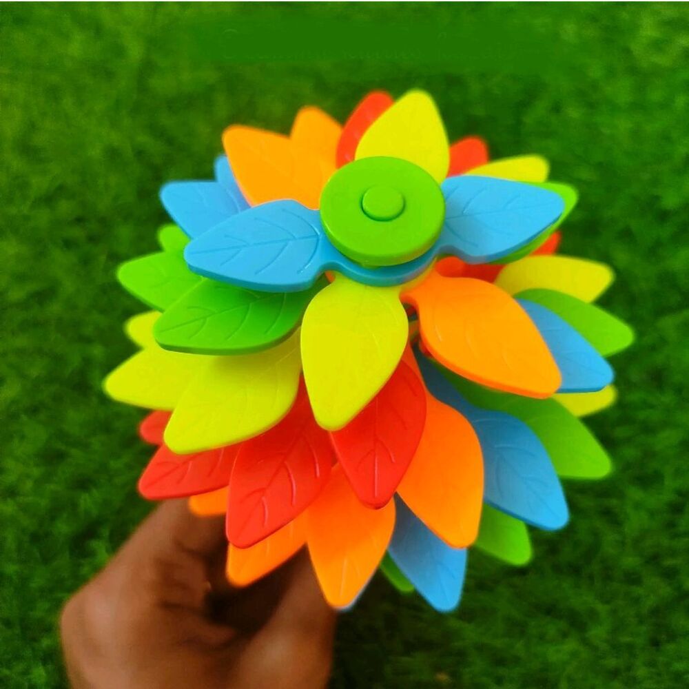 Plastic Flower Toy Stick