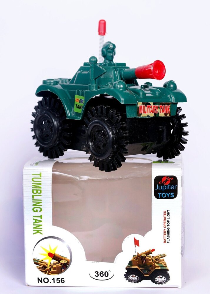 Tumbling Tank Toy - Age Group: Any Kids