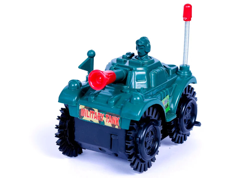 Tumbling Tank Toy - Age Group: Any Kids