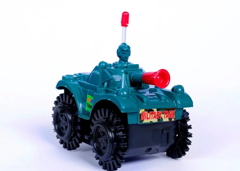 Tumbling Tank Toy