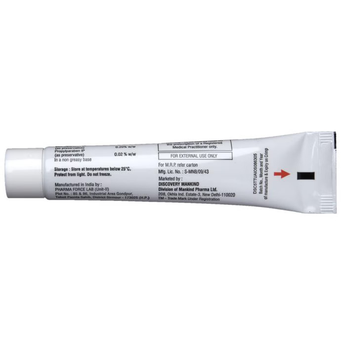 Ofloxacin, Ornidazole, Terbinafine HCI & Clobetasol Propionate Cream
