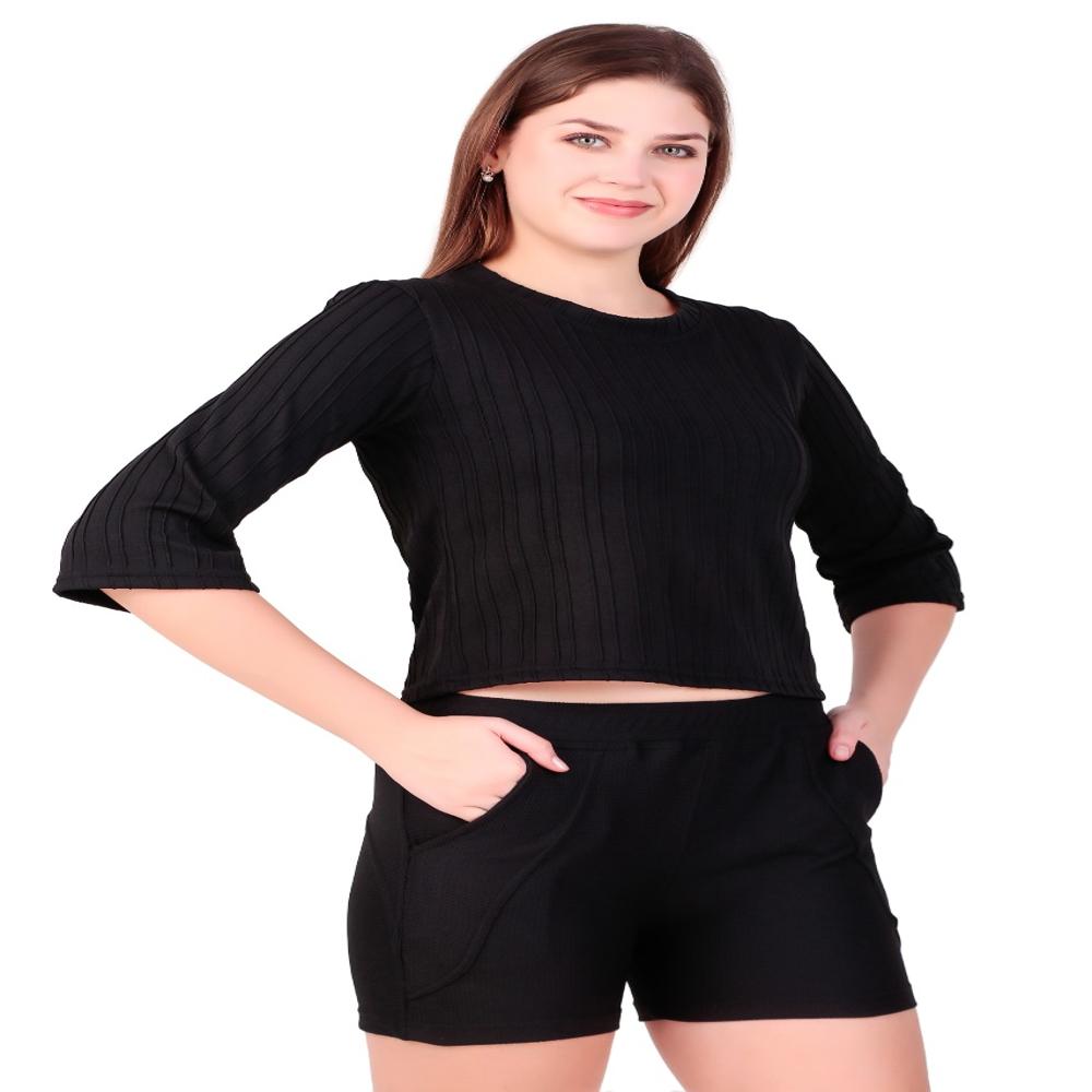 Ladies Dress - Color: Black