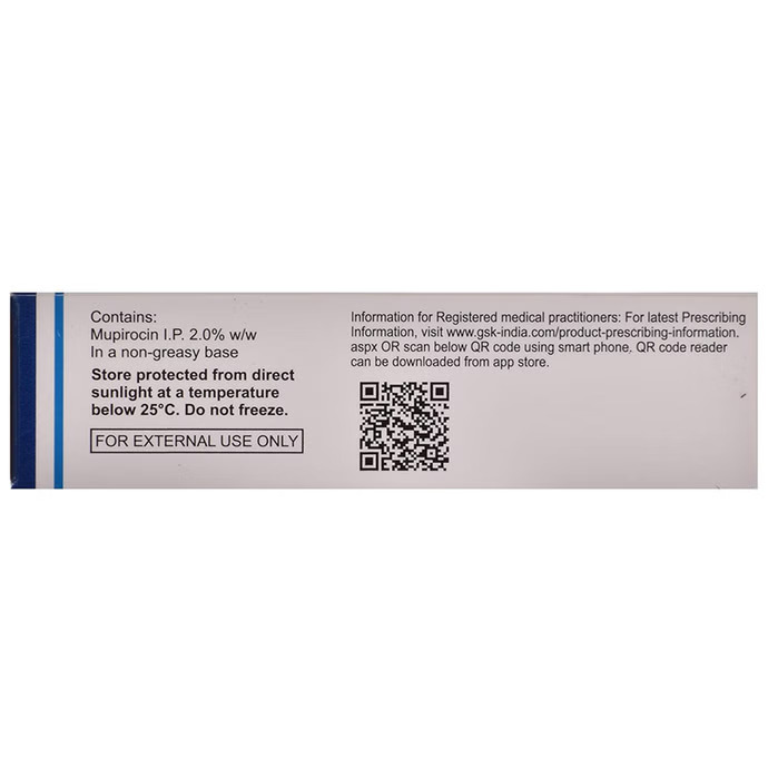 Mupirocin Cream Usp, 2% - Storage Instructions: Store In Cool & Dry Place