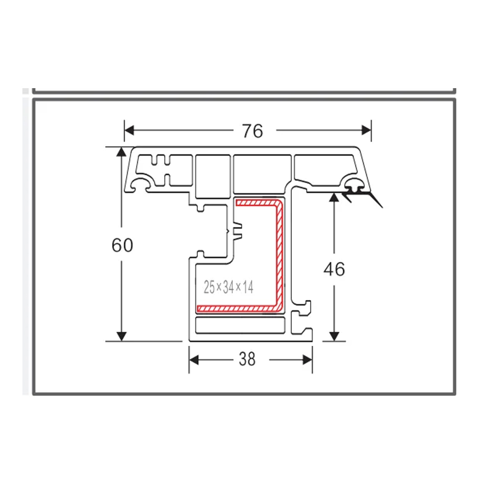 FTK-002 Outward Opening Window Sash