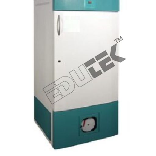 Lab Refrigerator - 18 Cu Ft, 60x60x170 Cm, Silver | Digital Display, Key Lock, Temperature Range: 2-8â°c (Fridge), -20â°c (Freezer)