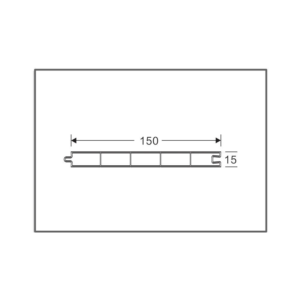 Ftk-008 Door Panel - Color: White
