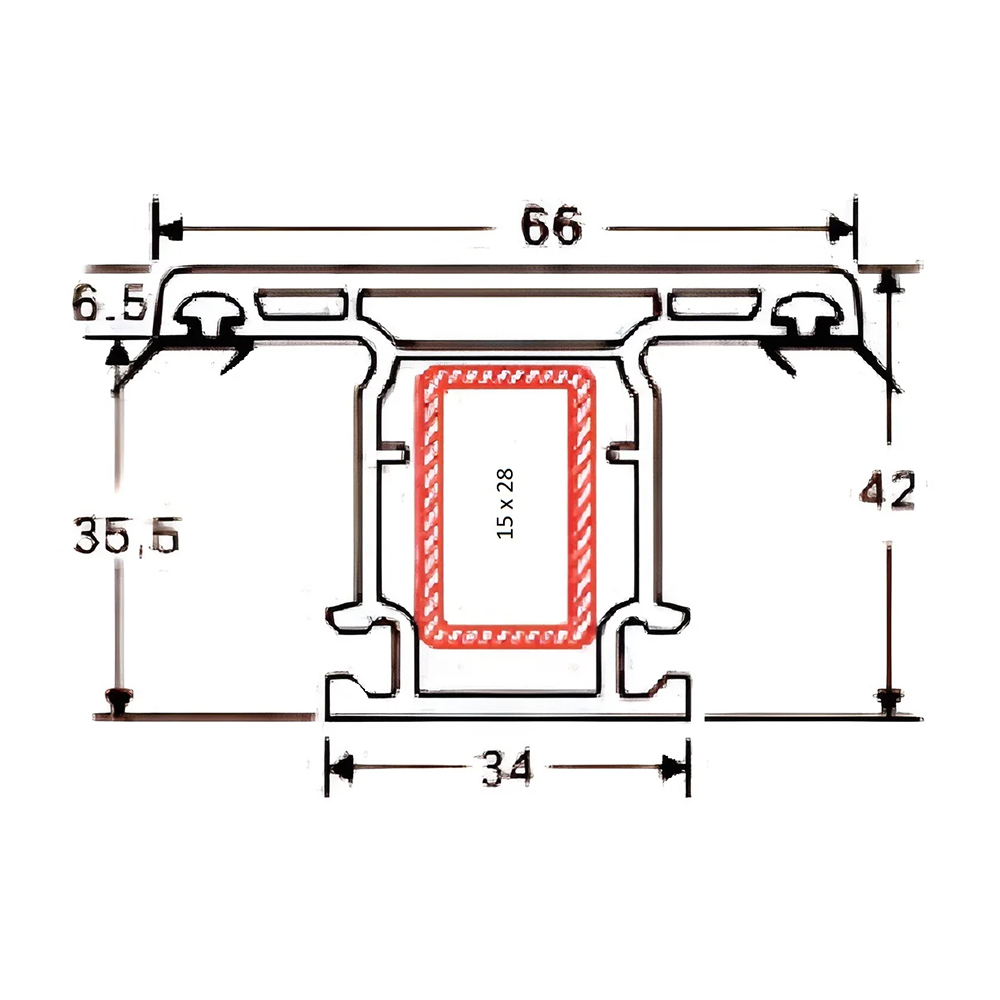 FTK-016 Sliding Mullion System