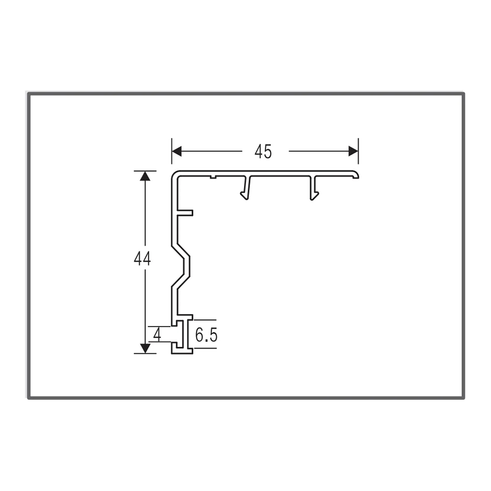 Ftk-021 Interlock Sliding System - Application: Window Fitting