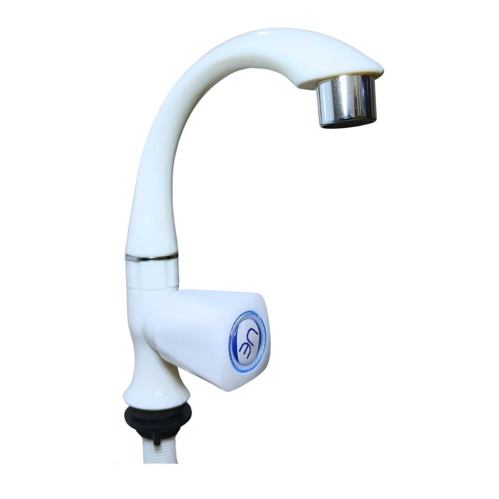 Ue 9 Square Swan Neck - Color: White