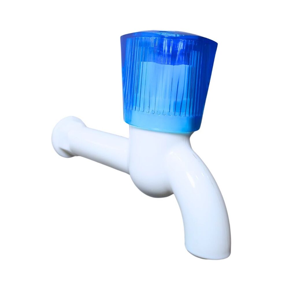 Ue 11 Square Crystal Long Body Bib Cock - Color: White & Blue