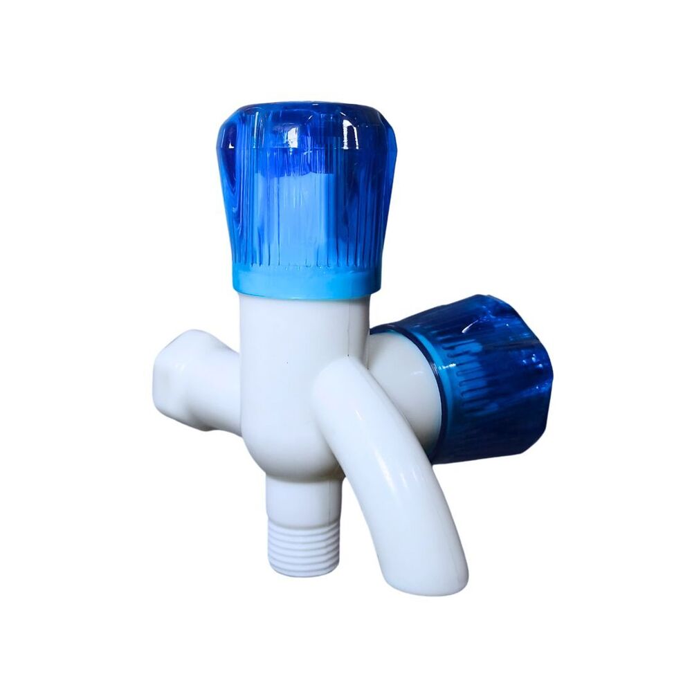 Ue 33 Max Crystal 2 In 1 Bib Cock - Color: White & Blue