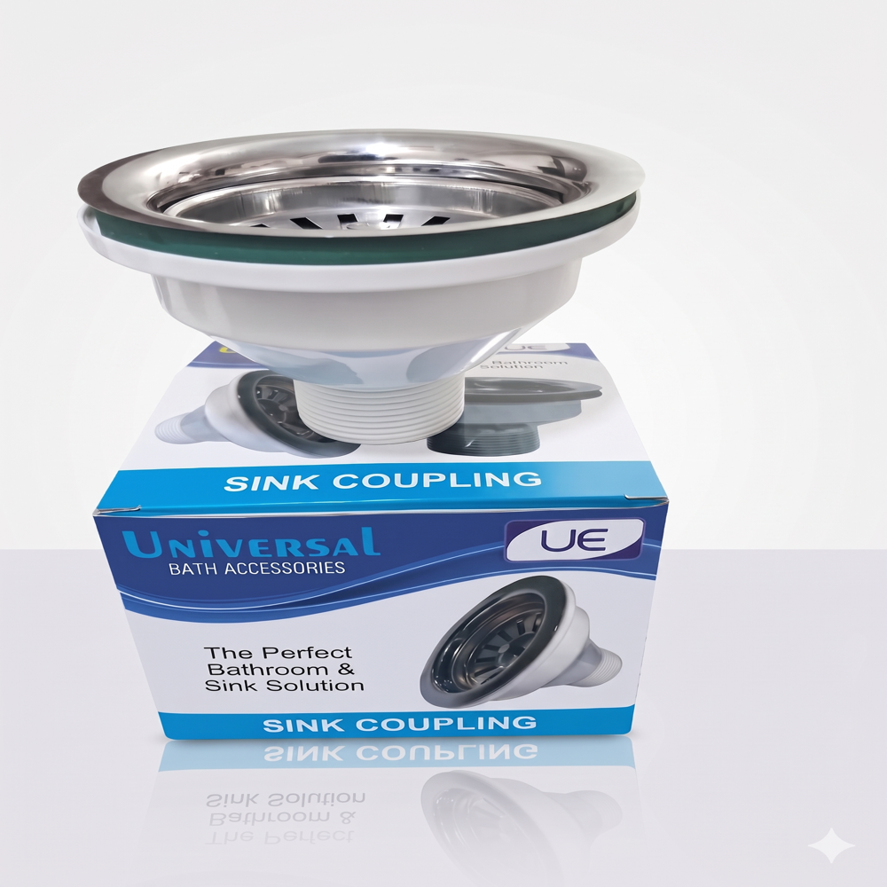 Ue Royal Sink Coupling - Color: Silver