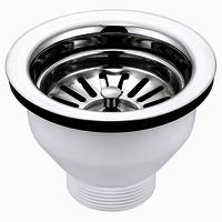Ss Sink Coupling - Color: Silver