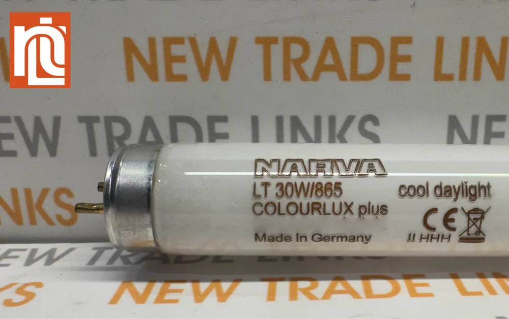 Narva Lt 30W T8-865-3Ft Cool Daylight Fluorescent Tube Light - Color: White