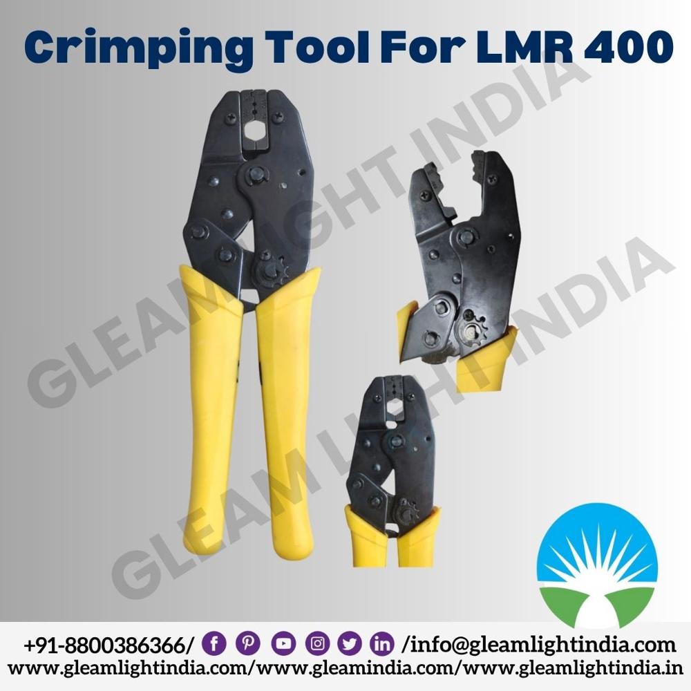Lmr 400 Crimping Tool - Color: Black And Yellow