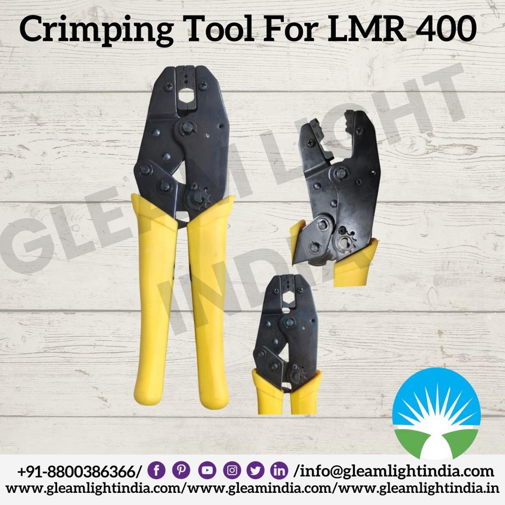Lmr 400 Crimping Tool - Color: Black And Yellow