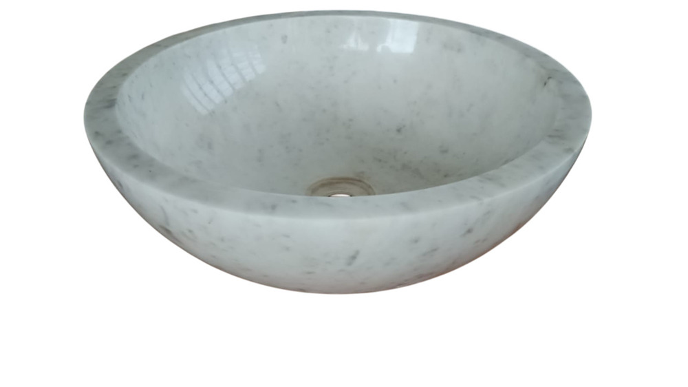 Round Marble Counter Top Wash Basin - Color: Any Color