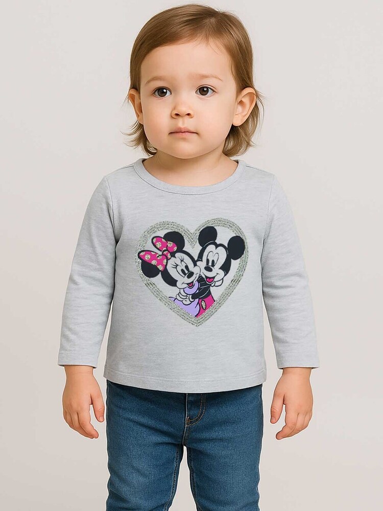 Girls Long sleeve Printed T Shirt