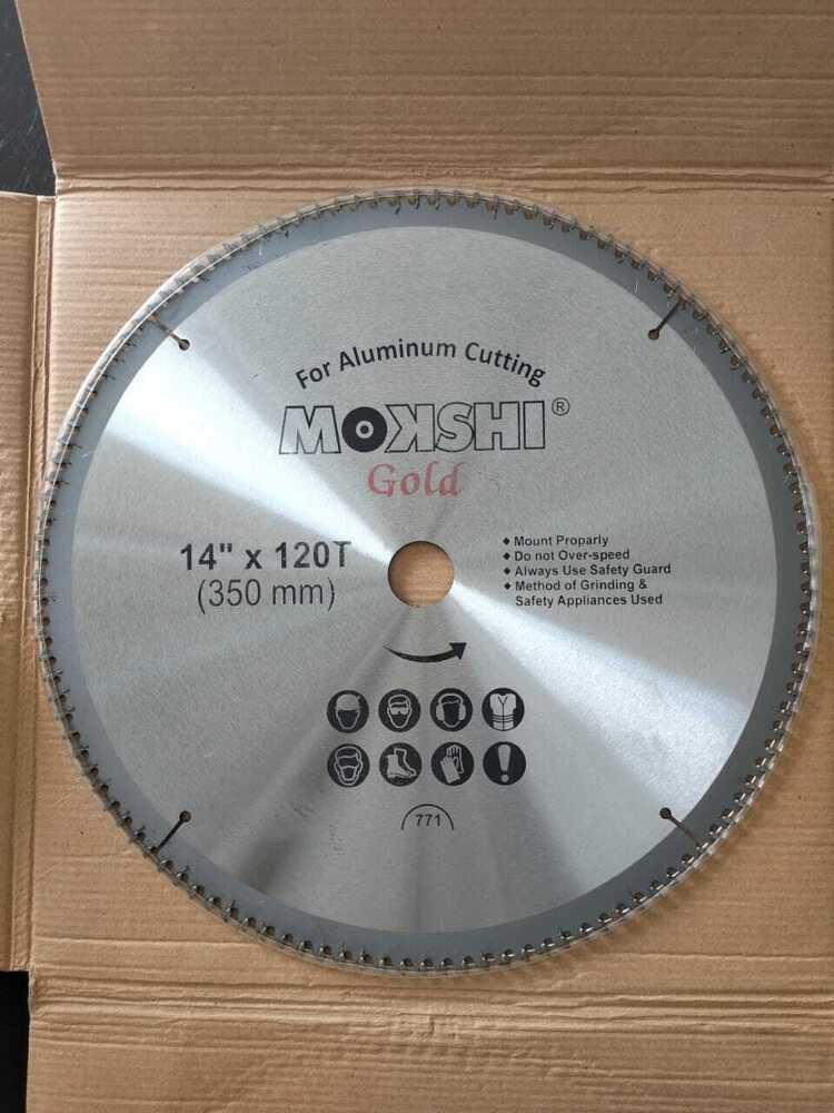 Tct Aluminum Blade - Color: Silver