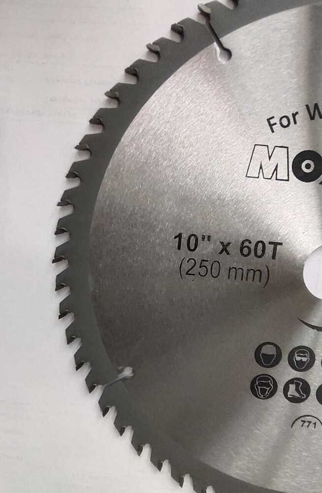 Tct Aluminum Blade - Color: Silver