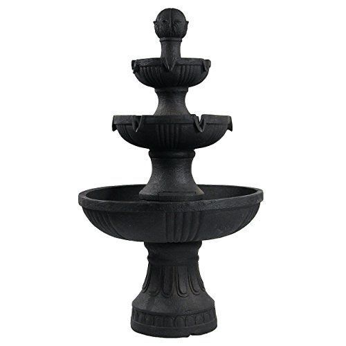 3 Tier Marble Water Fountain - Color: As Per Requirement